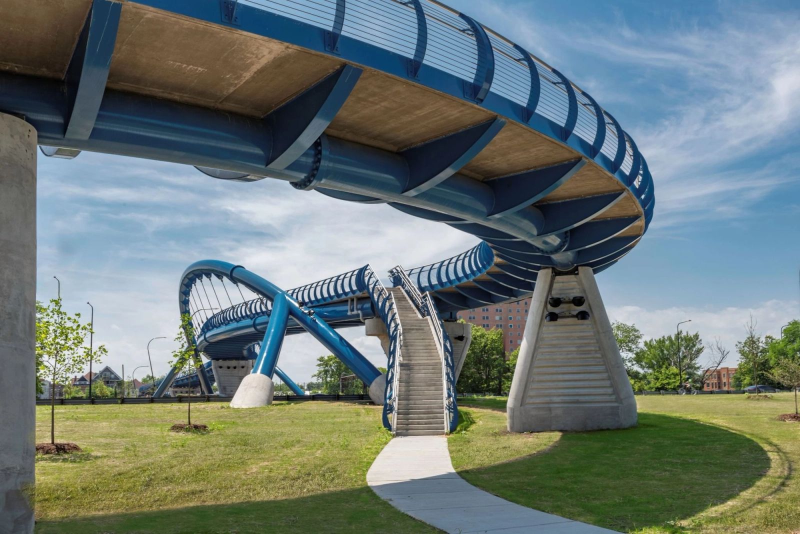43rd Street Pedestrian Bridge — Chicago, IL