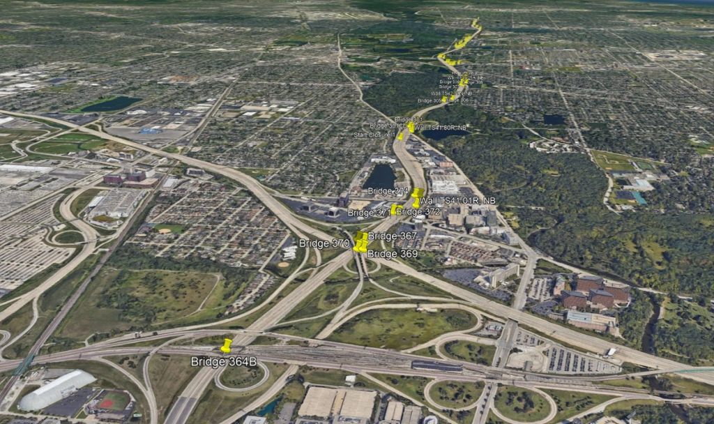 Tri-State Tollway, Pavement and Structural Preservation and Rehabilitation, M.P. 40.0 (Balmoral Ave) to M.P. 52.9 (Lake Cook Road) — Phase II Engineering Services — I-294 (Balmoral Ave to Lake Cook Road)