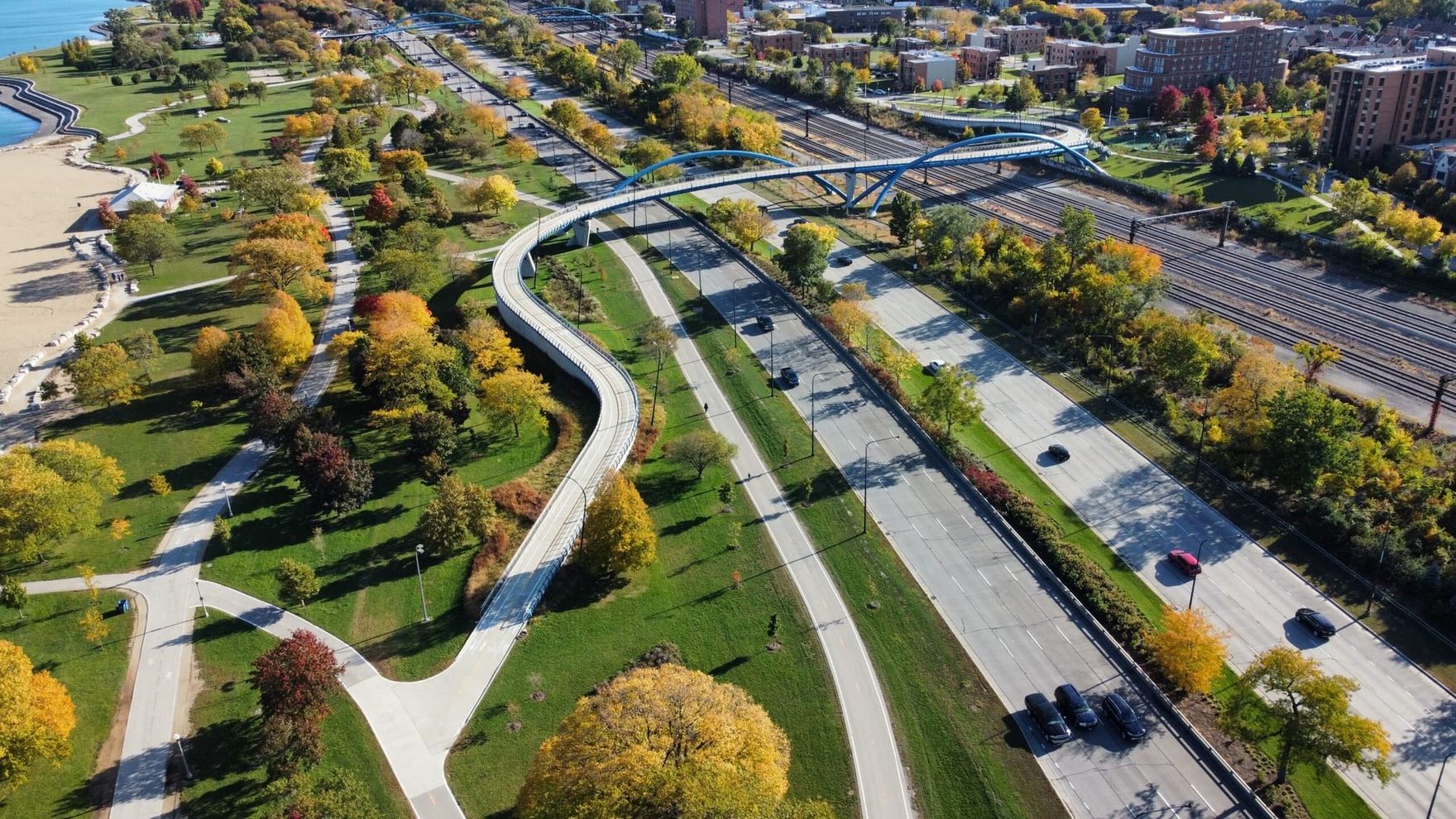 41st Street Pedestrian Bridge — Chicago, IL