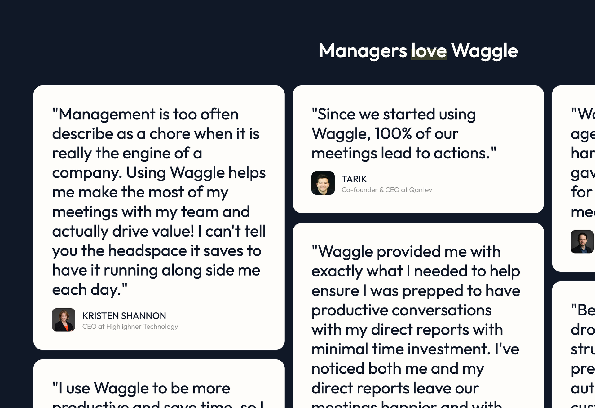 Improving Conversions and Performance on Waggle's Marketing Site