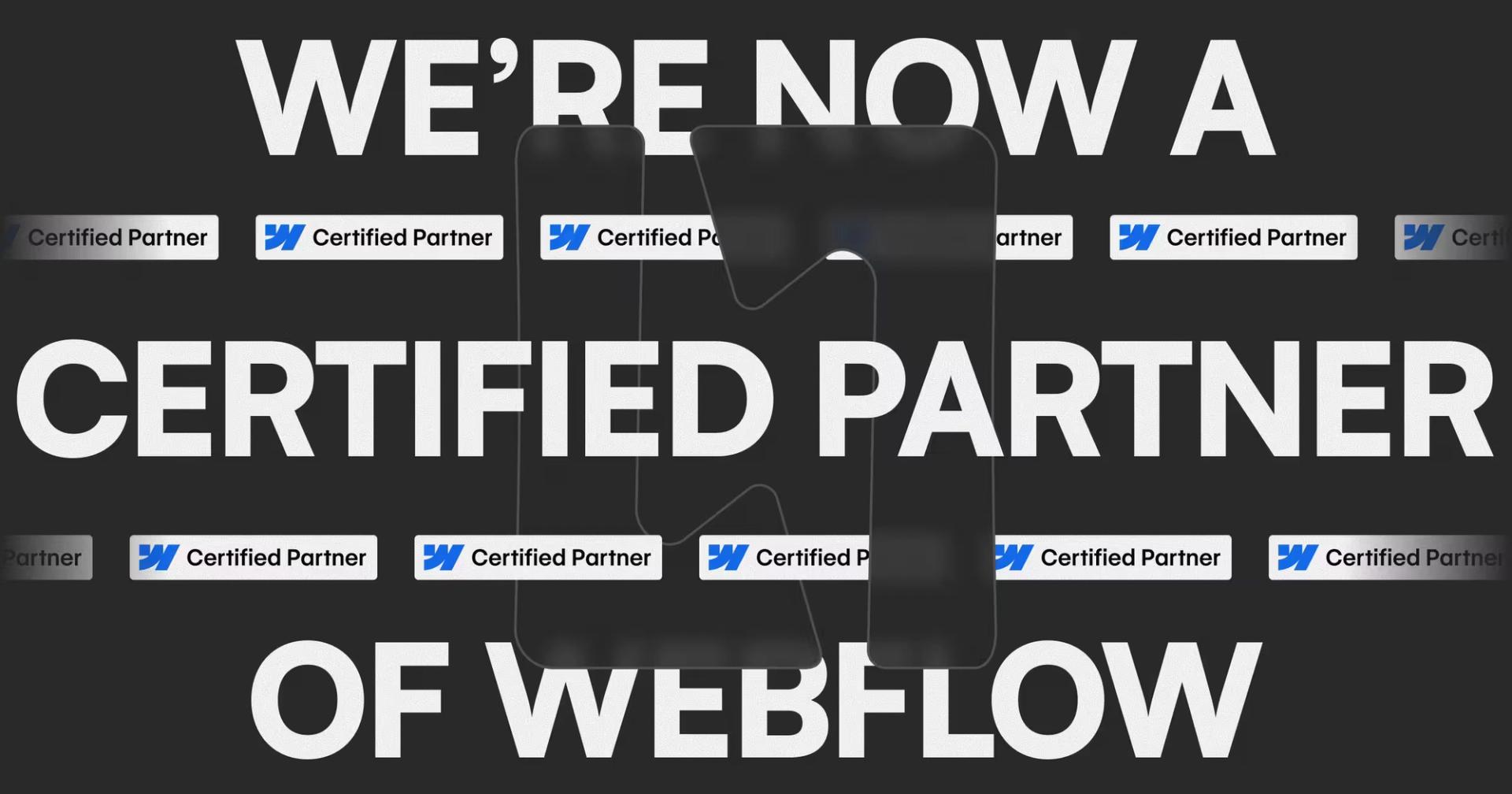 Lightning UX recognised as official Webflow Certified Partner