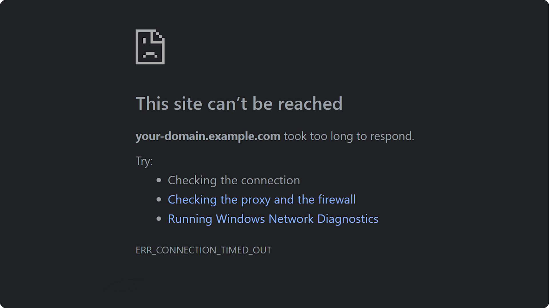 Resolution Plan for DNS Issue on Your-Domain.example.com