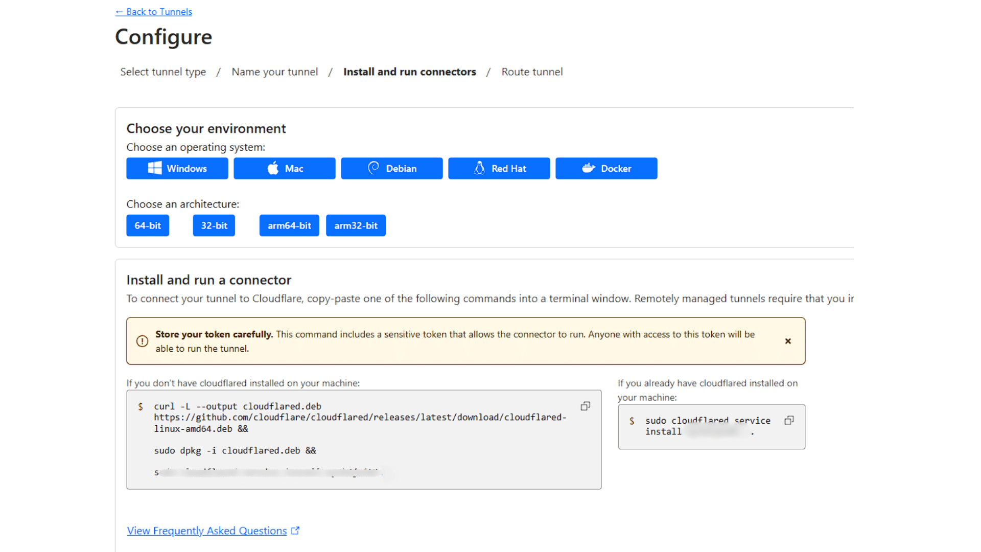 Cloudflare Tunnel Config
