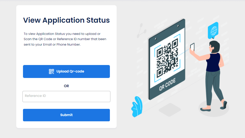 View Application Status