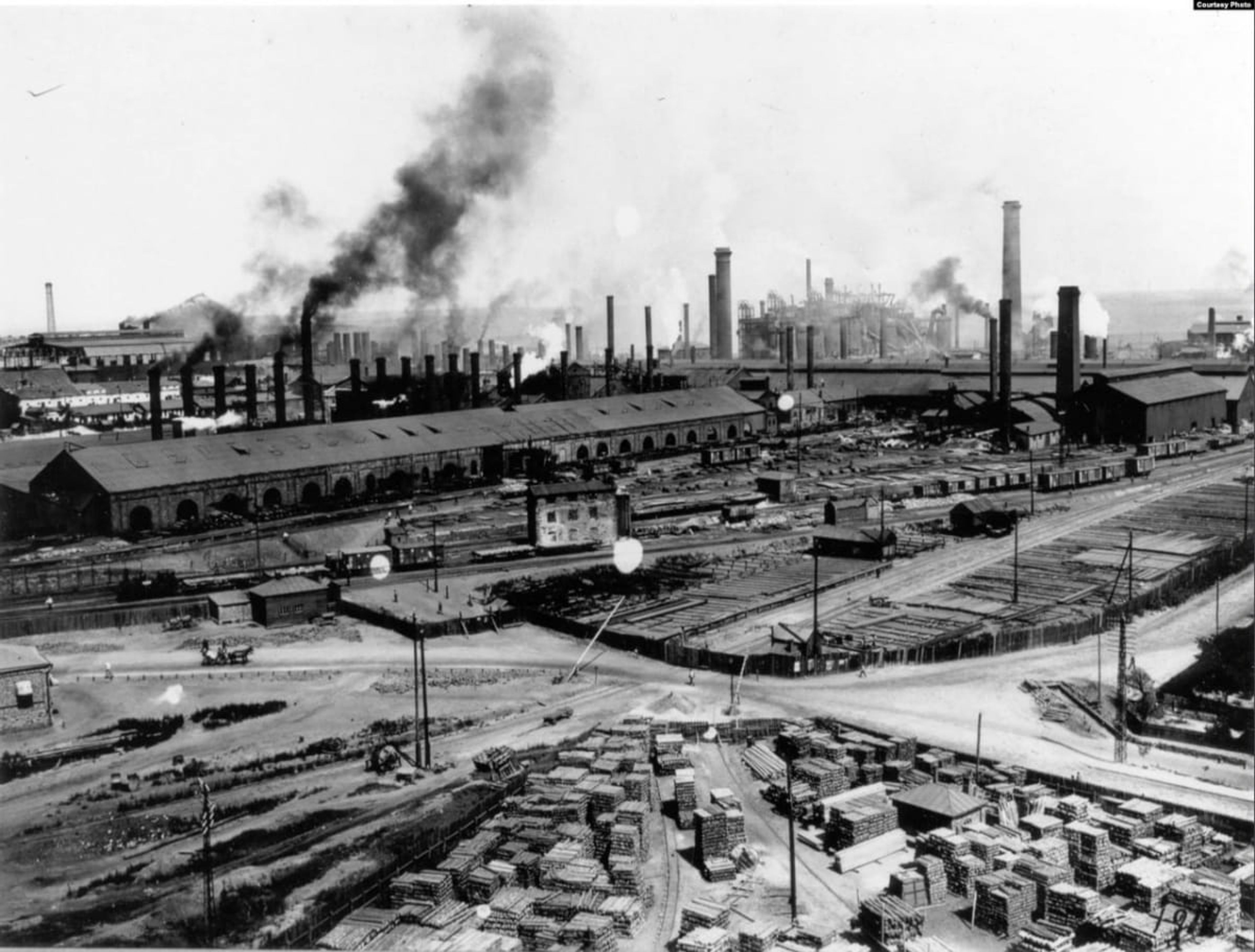 Donetsk Metallurgical Plant panorama
