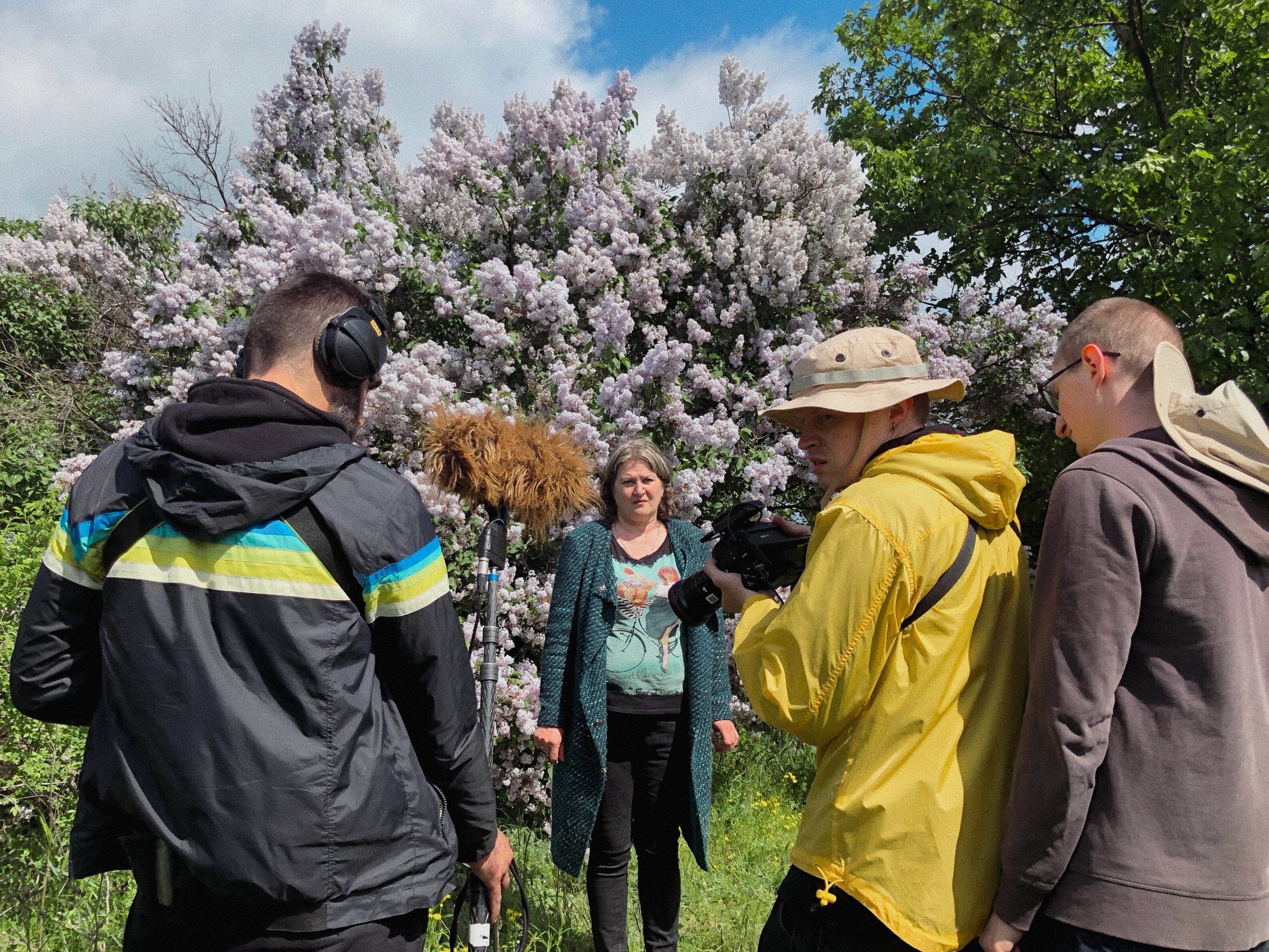 Filming Donbas in May