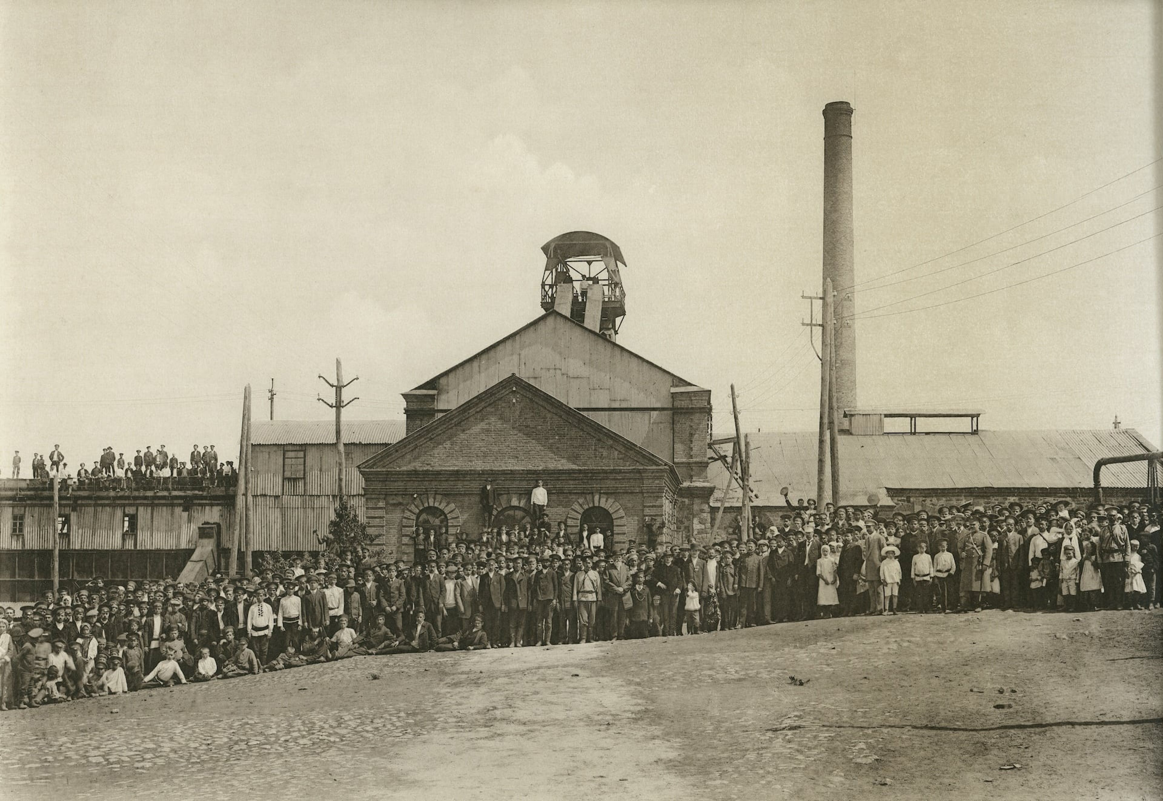 Soda Factory Workers – Group Photo
