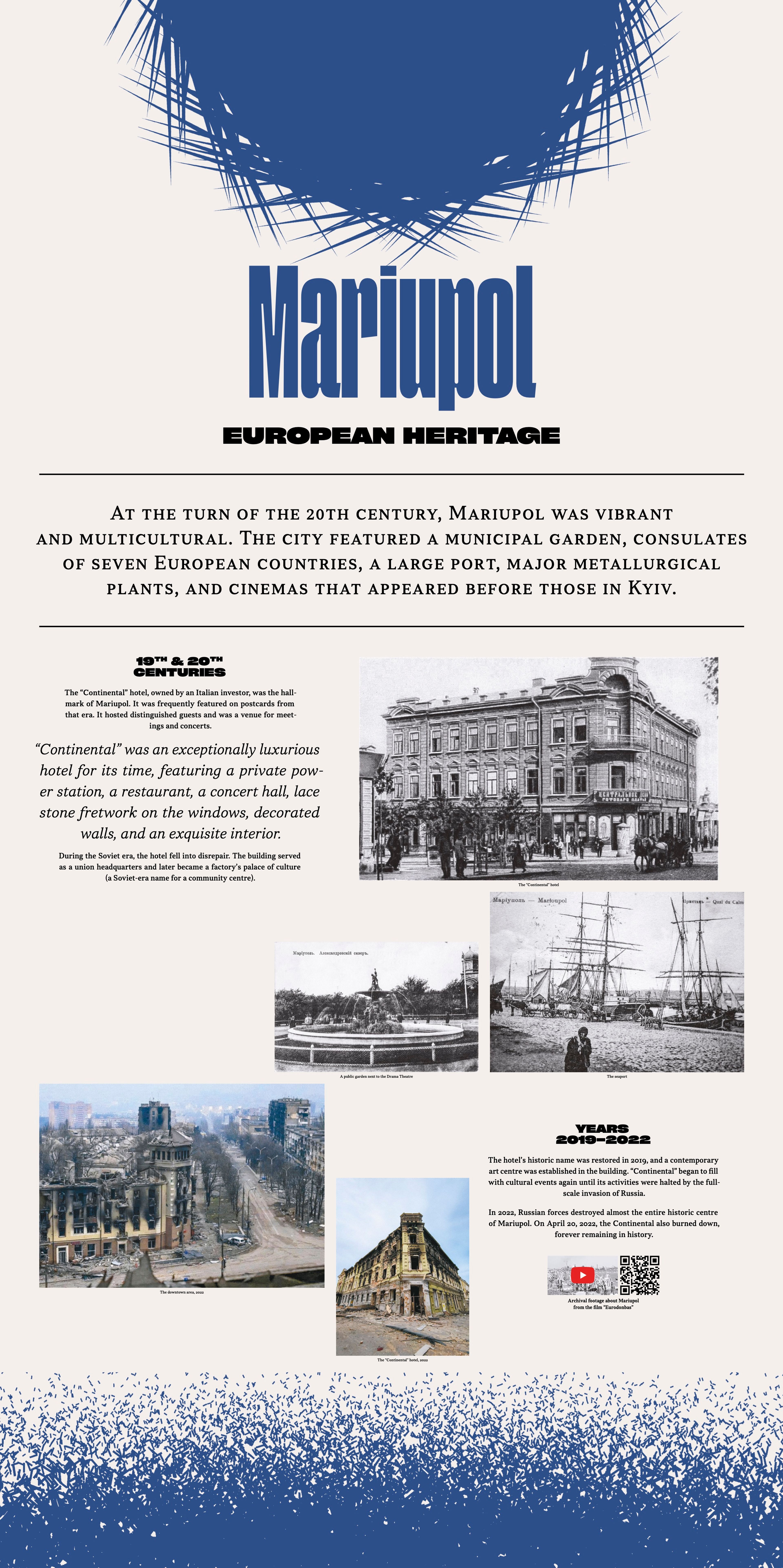 Exhibition panel – Mariupol