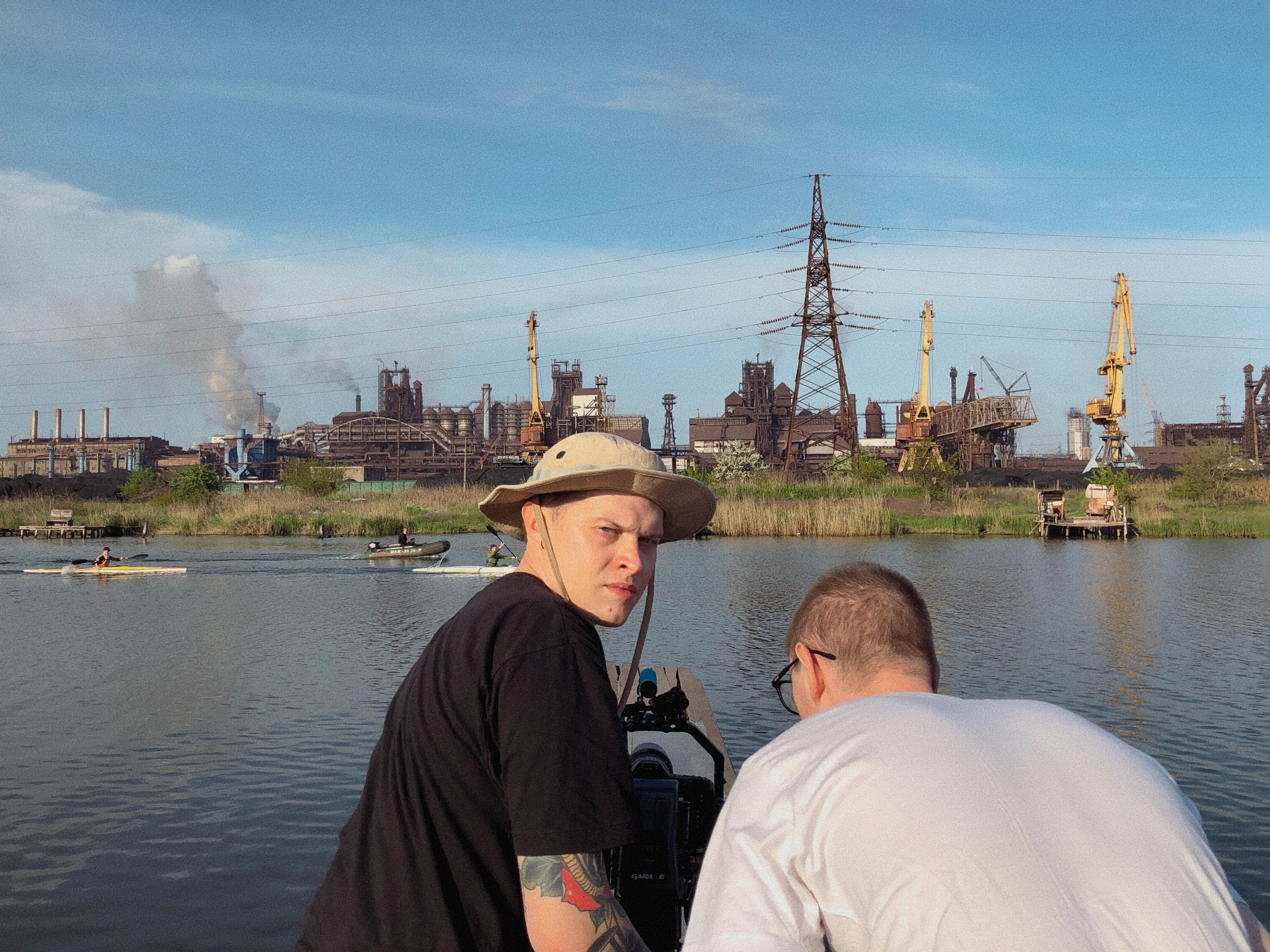 Fimlming in Mariupol: Illich Plant