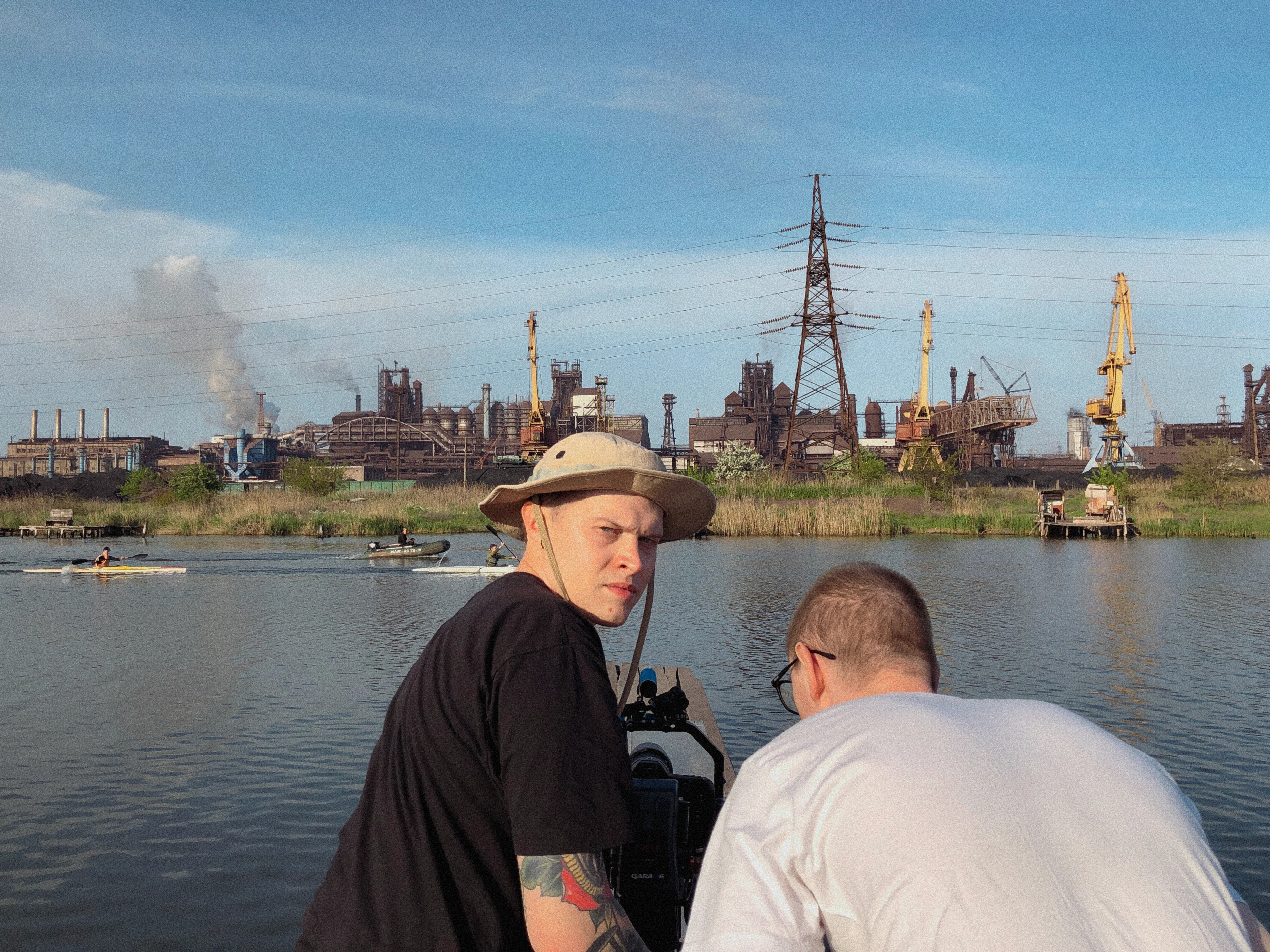 Fimlming in Mariupol: Illich Plant