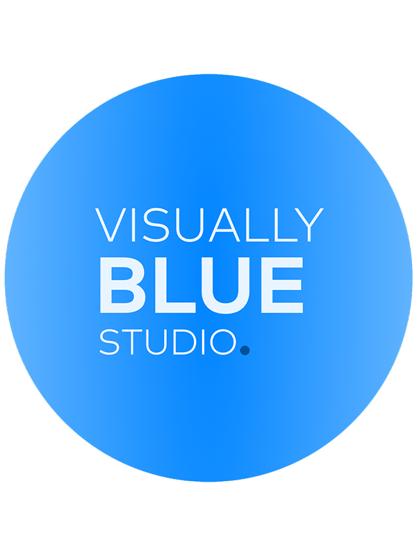 Visually Blue — studio portrait