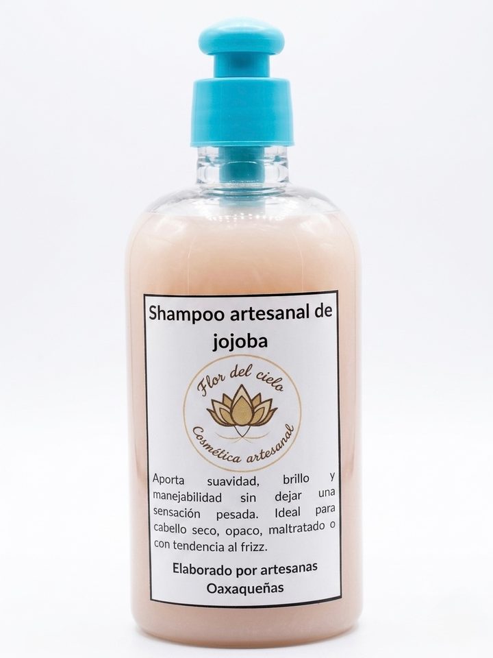 Shampoo artesanal de jojoba