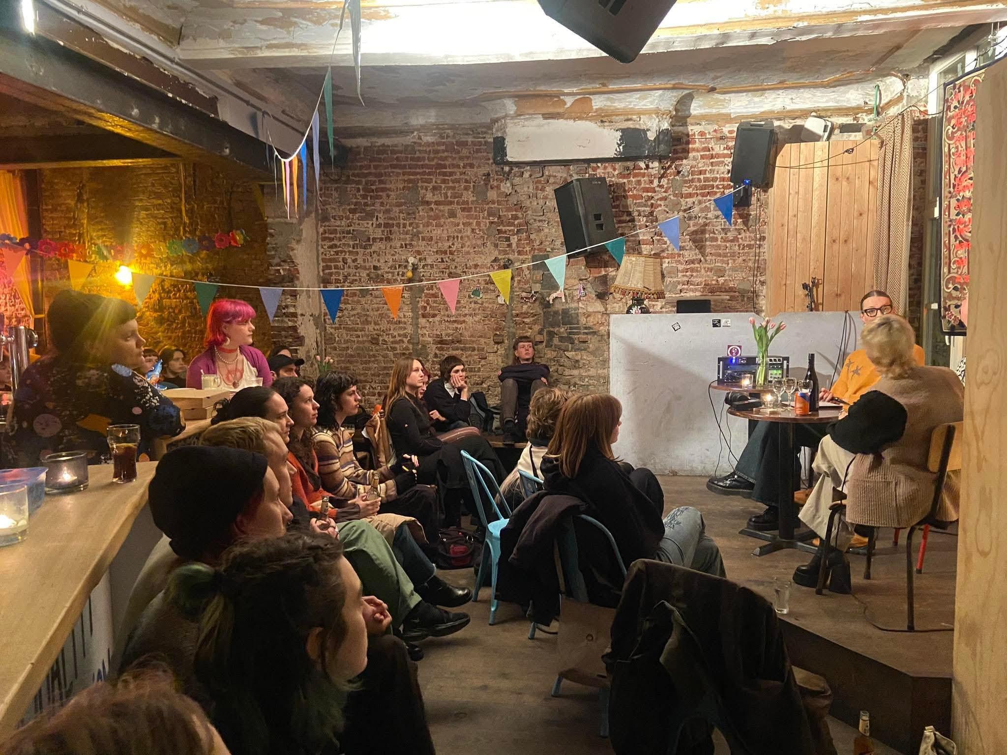 Theme night: Conversation on gender, queerness and safety in nightlife.