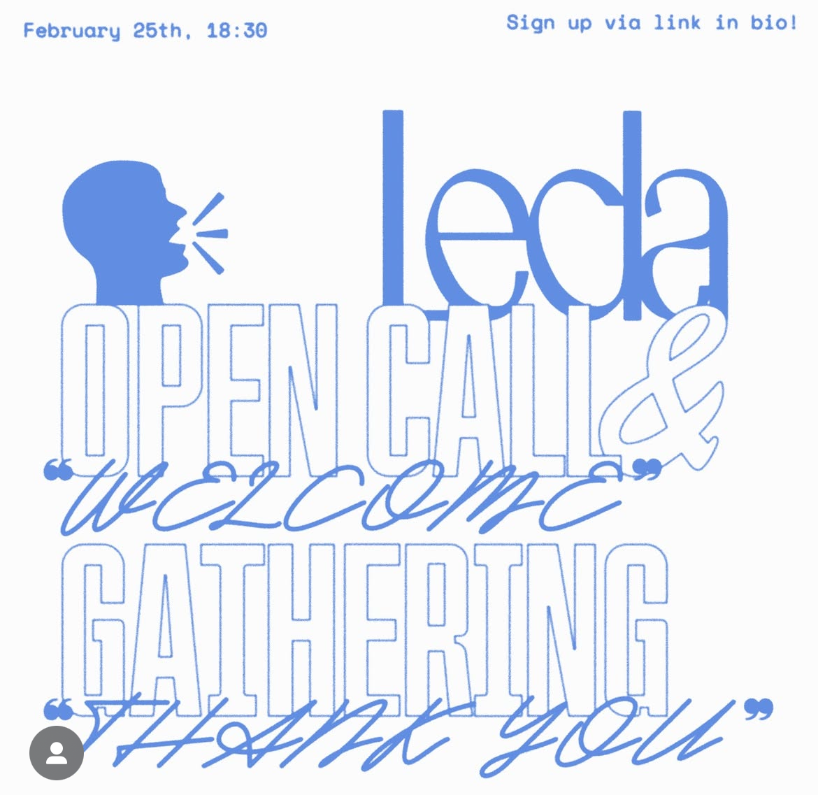 Open meeting: call for new members