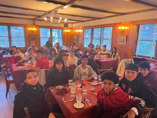 Untagged Gents & Ladies of Vision participants practiced their etiquette during a trip to The Cranbury Inn.
