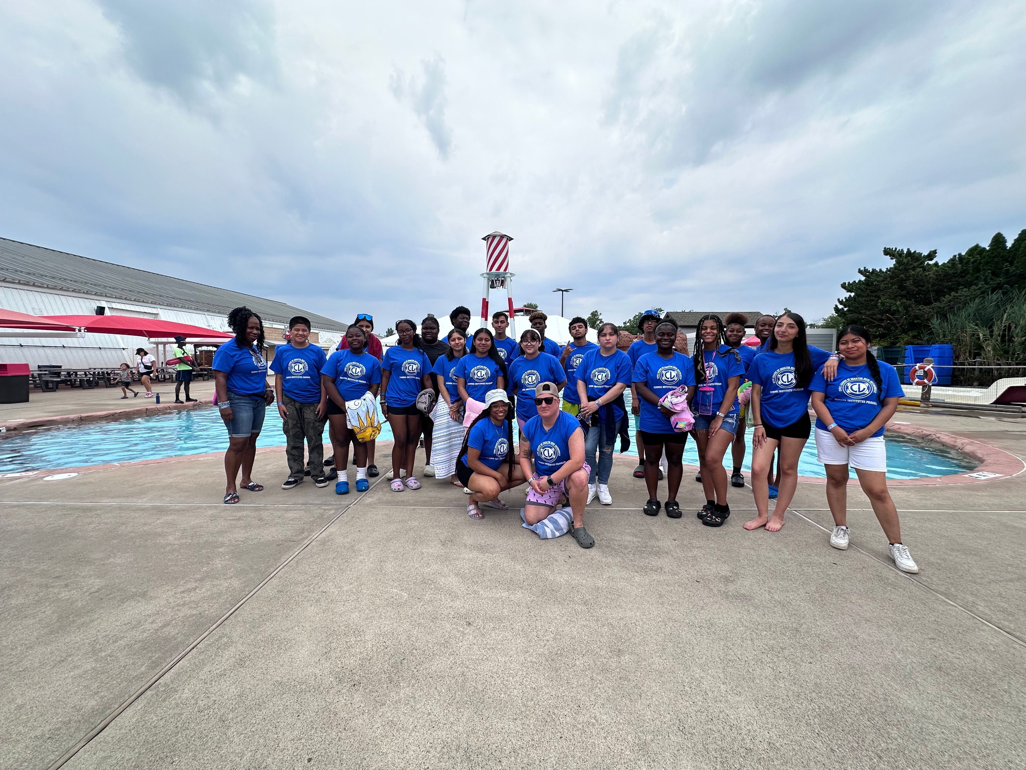 Summer Institute students on their end-of-summer field trip