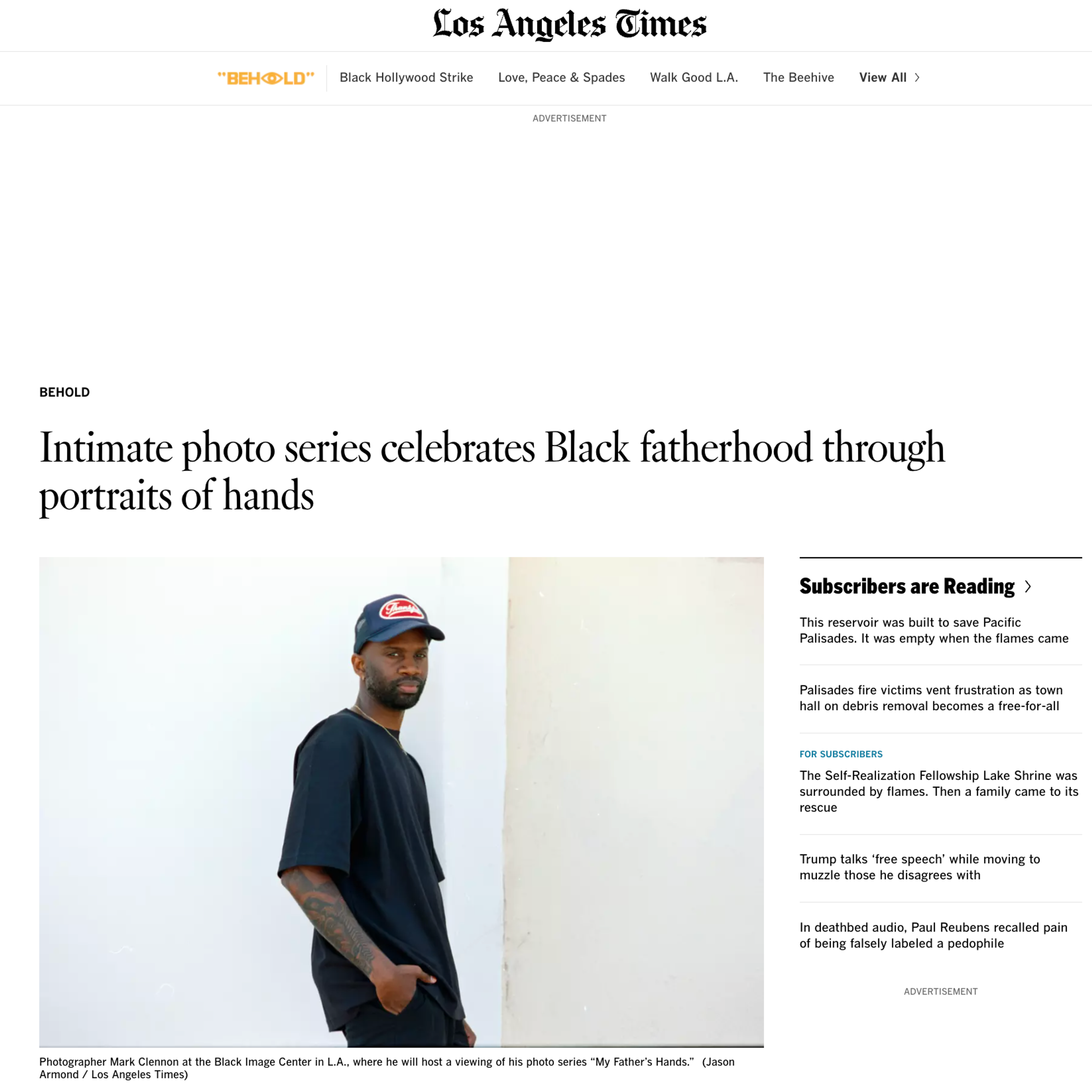 mark clennon la times press