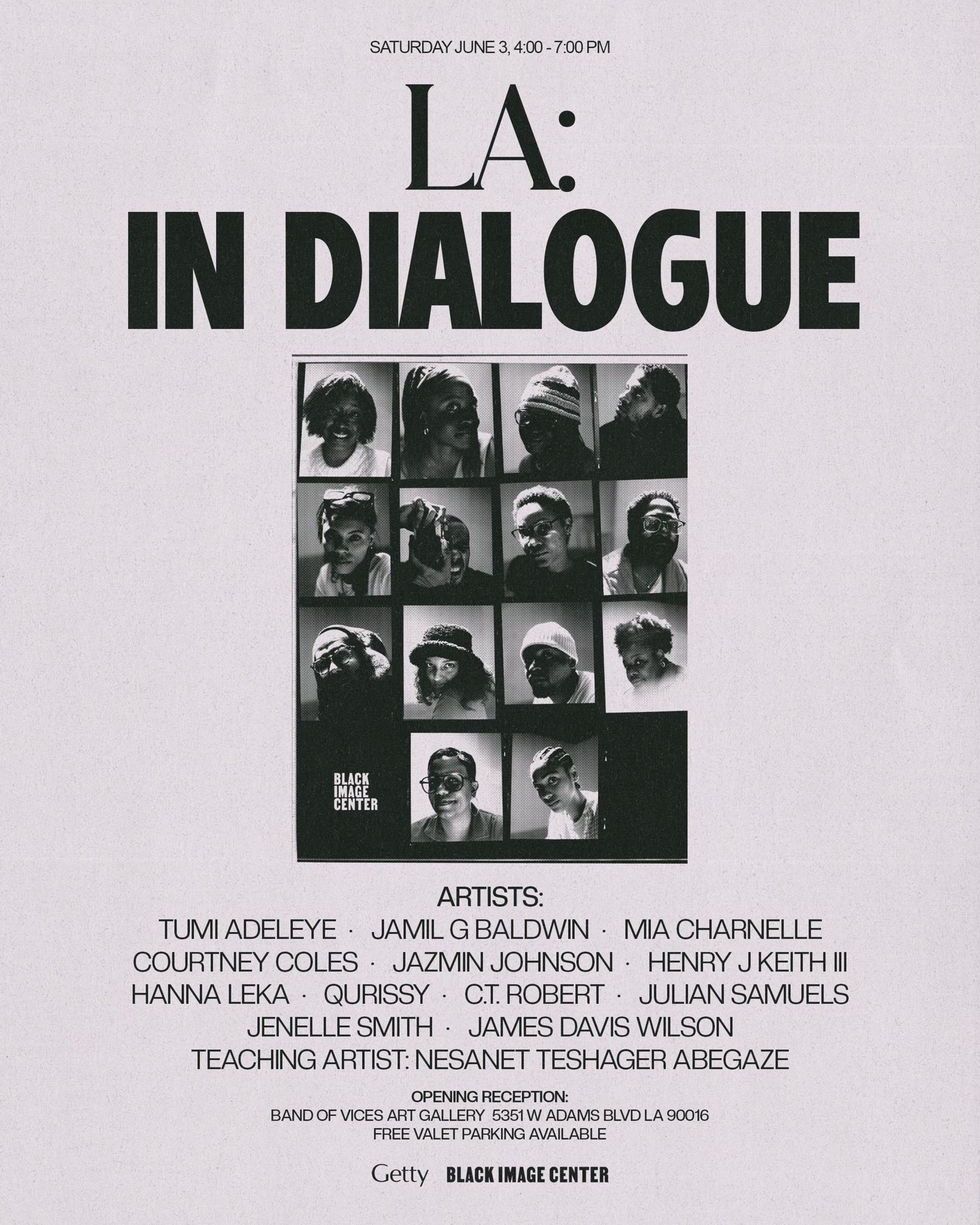 la in dialogue poster