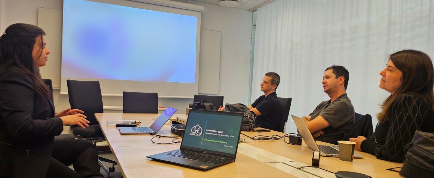 Smartness team attends the technical agenda at Ericsson headquarters in Stockholm