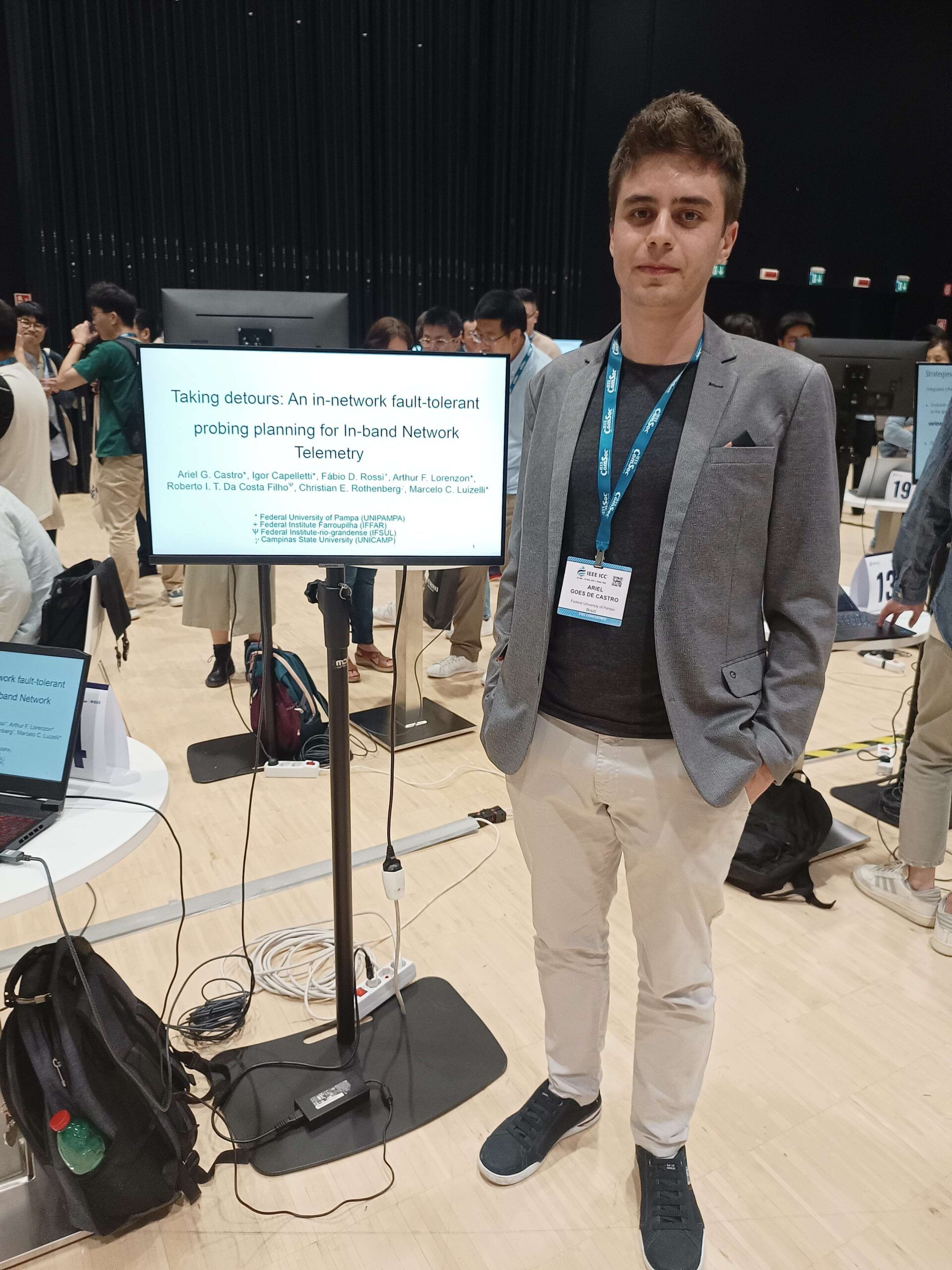Participation at IEEE ICC 2023, Rome, Italy