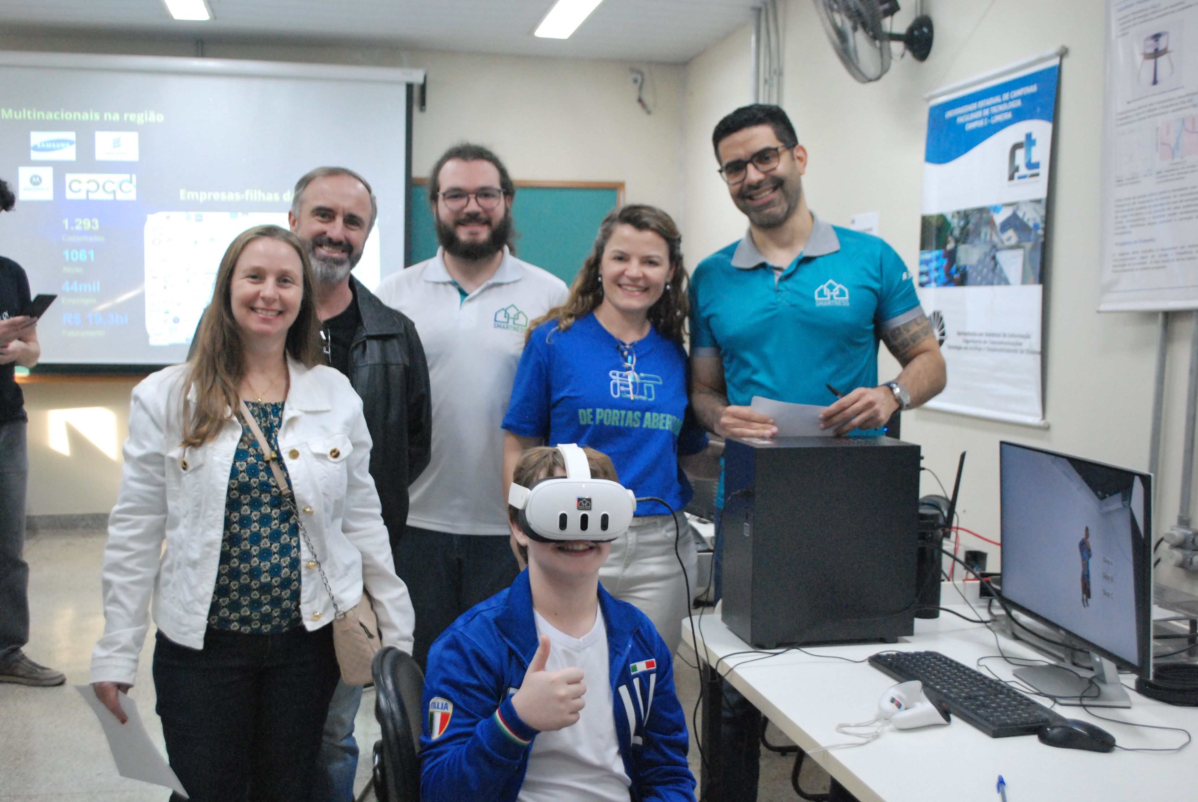 SMARTNESS showcases immersive communication experiment at the “FT de Portas Abertas” event