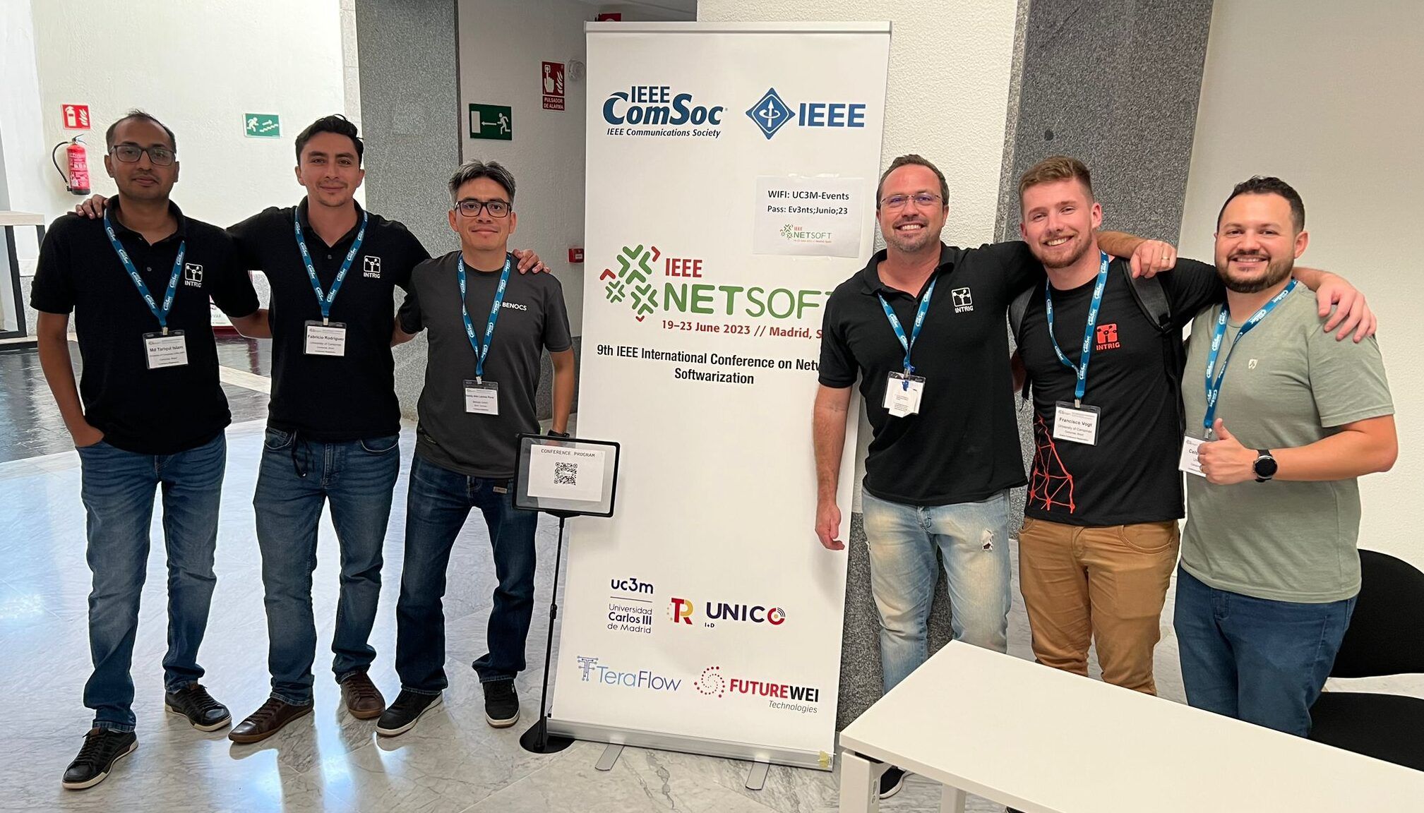 Participation at IEEE NetSoft 2023, Madrid, Spain