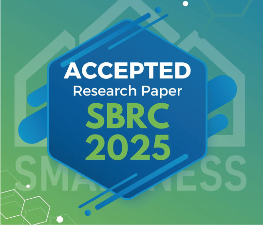 Five SMARTNESS Papers Accepted at SBRC 2025!