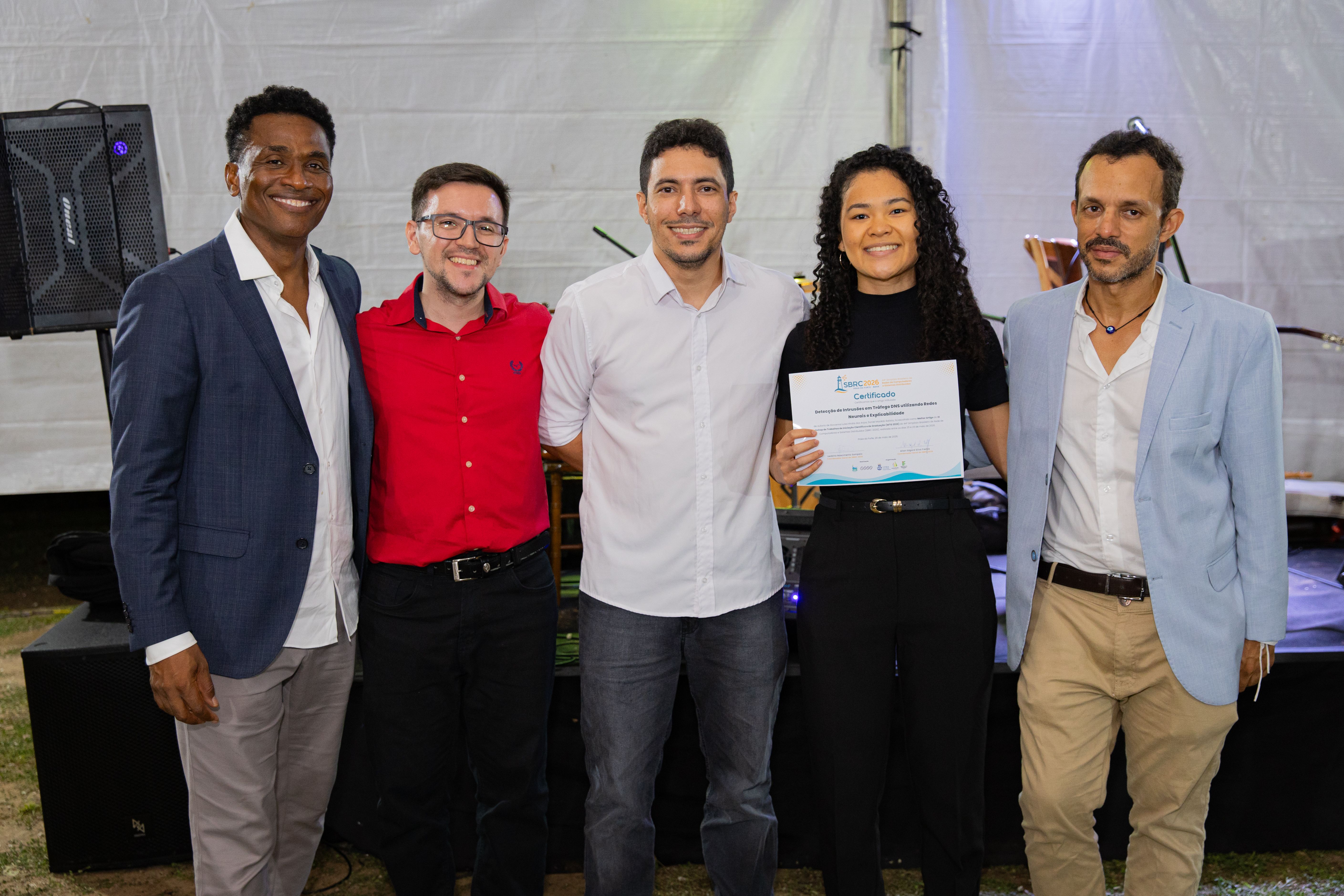SMARTNESS Researcher Receives Best Paper Award at SBRC 2026