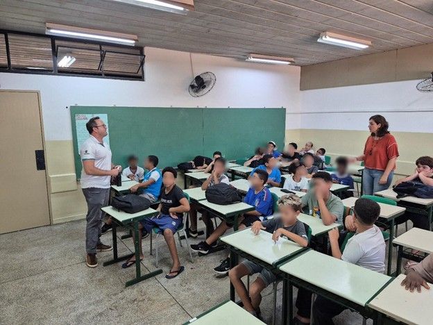 SMARTNESS Visits Dr. Telêmaco Paioli Melges Sate School in Sumaré-SP