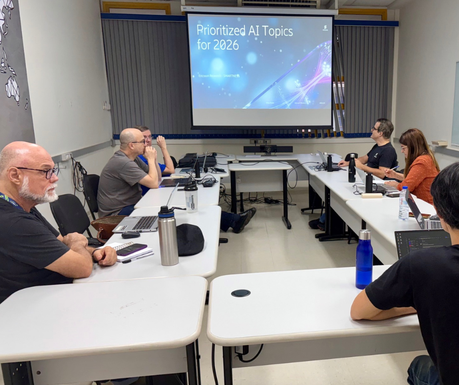SMARTNESS Research Center Holds Special Work Packages Meeting with Ericsson Researchers