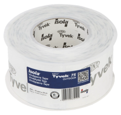 Tyvek vindsperre tape 75mmX25m