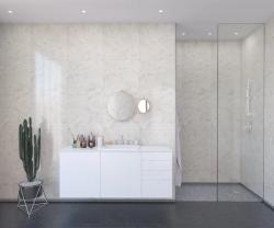 Baderomsplate 2273-M6060 White Marble