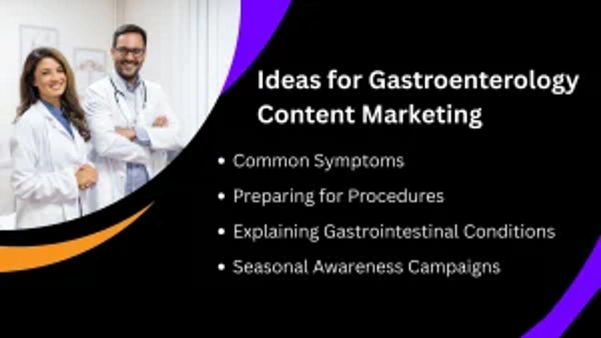 gastroenterology marketing ideas