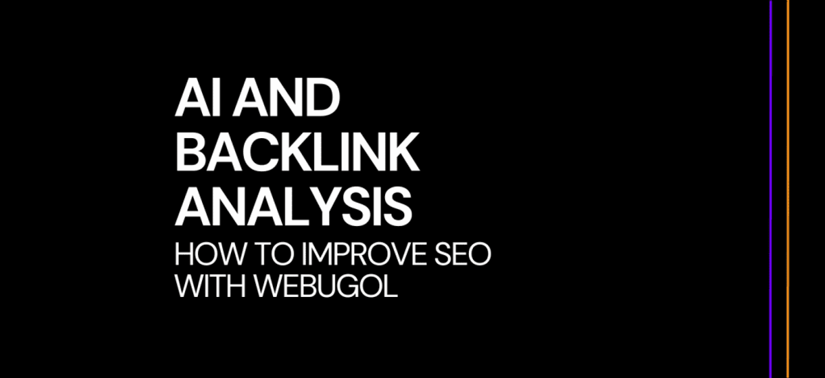 AI and backlink analysis