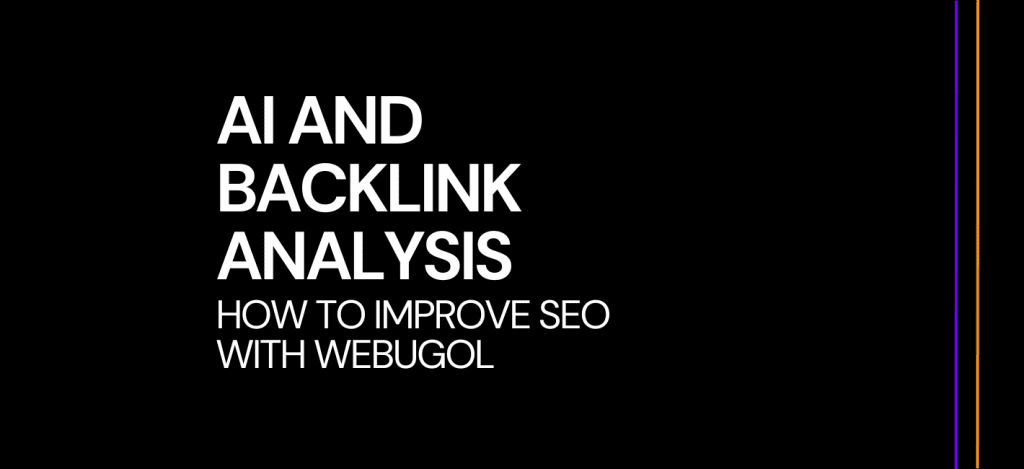 AI and backlink analysis