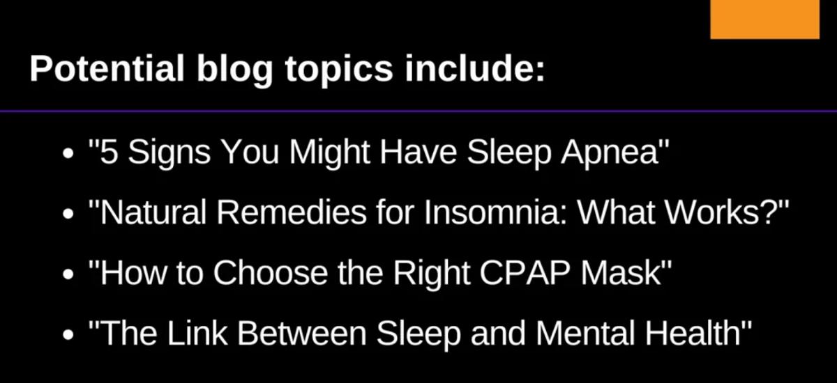 Effective SEO for Sleep Clinics