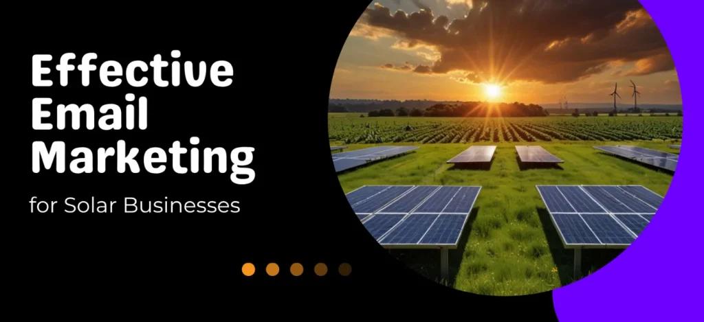 email marketing for solar