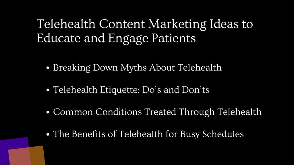 telehealth advertisement