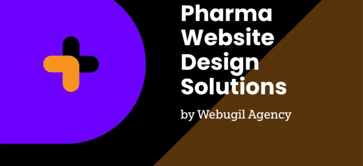 pharma website design