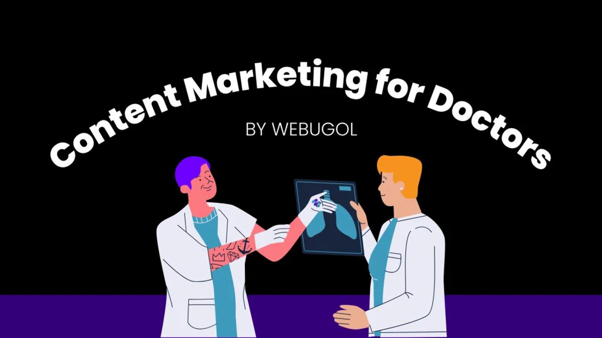 content marketing for doctors