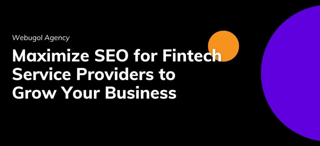 seo for fintech service providers