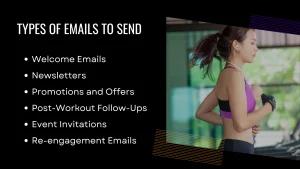 fitness email marketing strategy