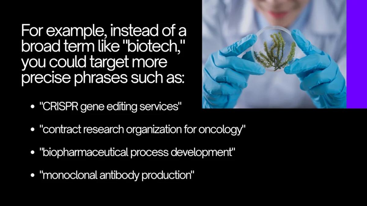 seo for biotech company
