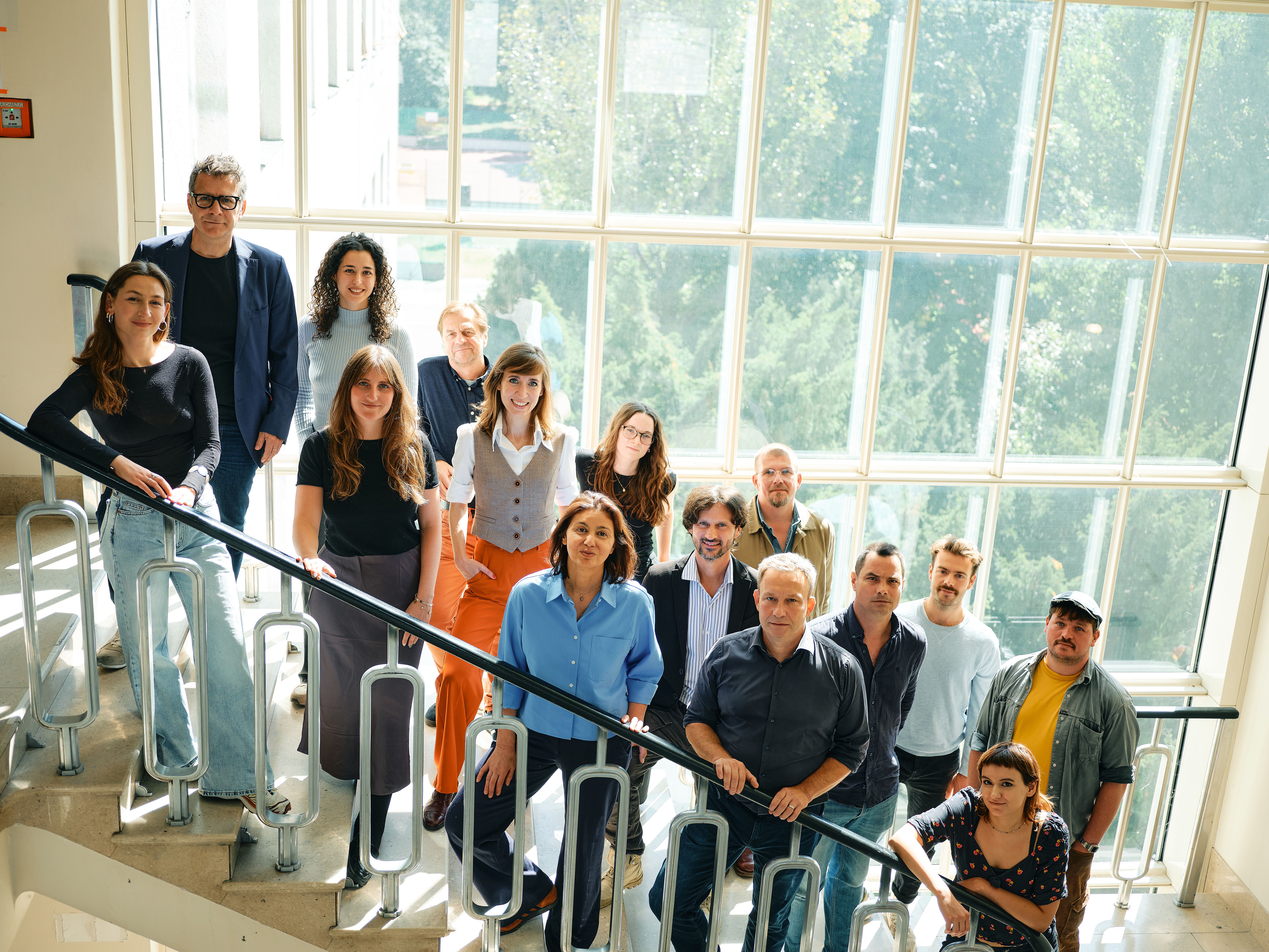 JETZT-Team im Funkhaus