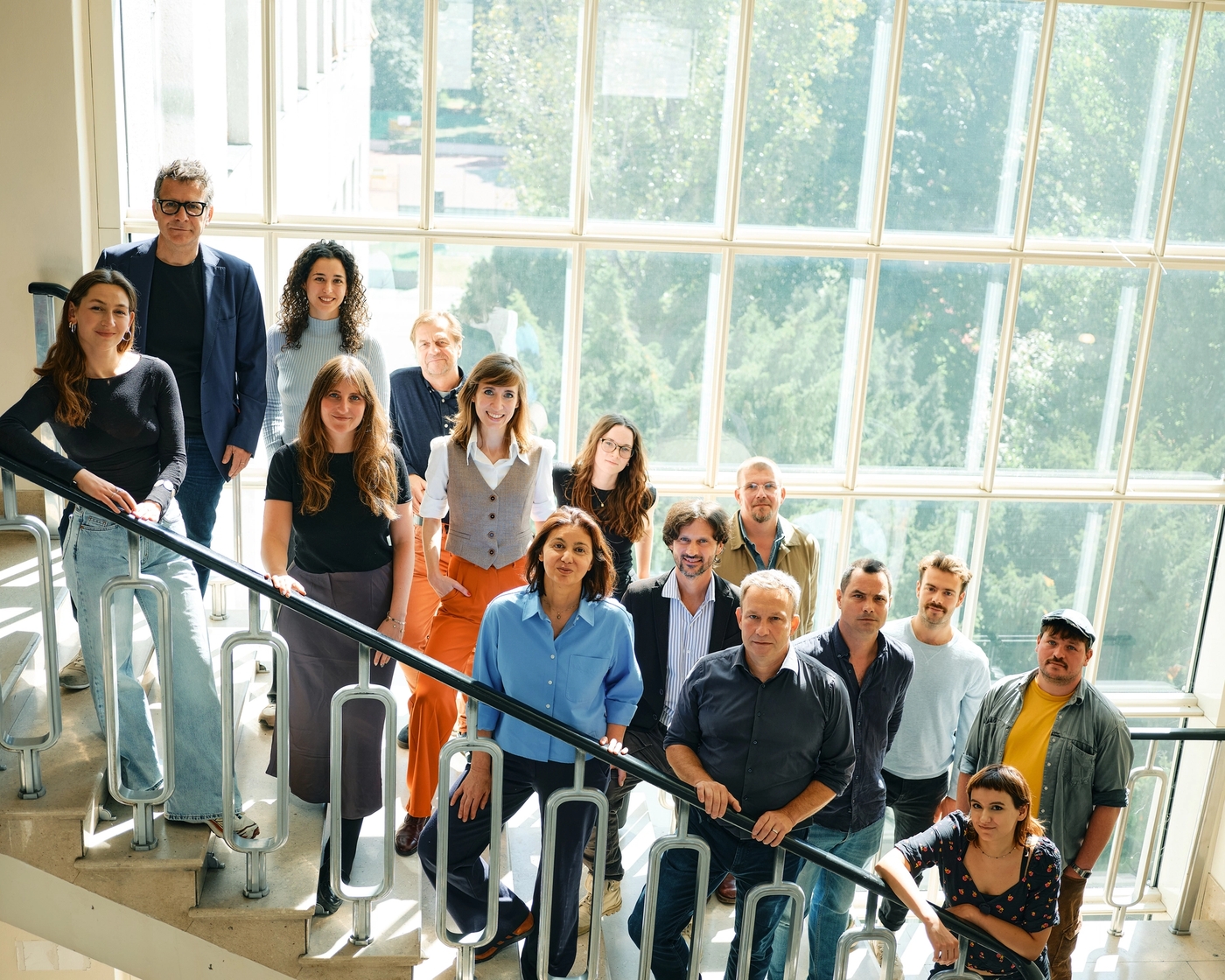 JETZT-Team im Funkhaus