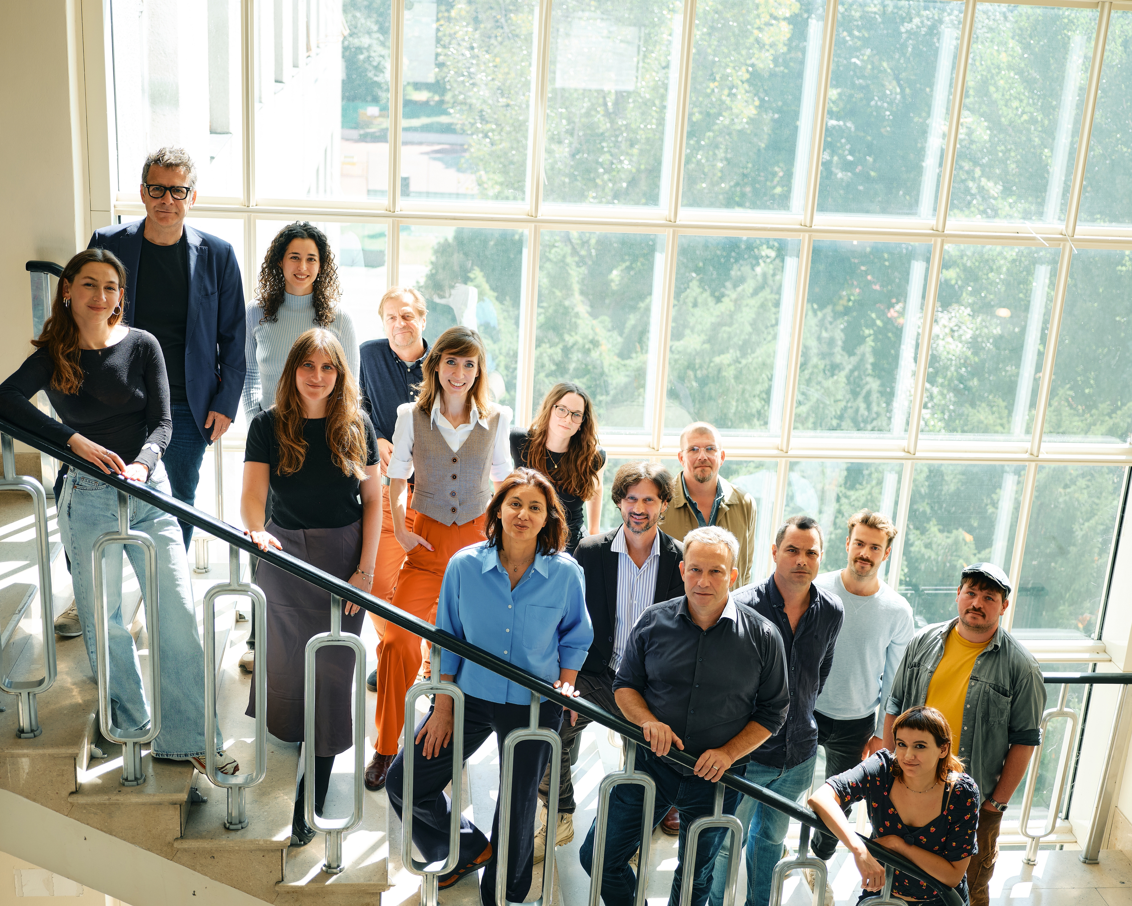 JETZT-Team im Funkhaus