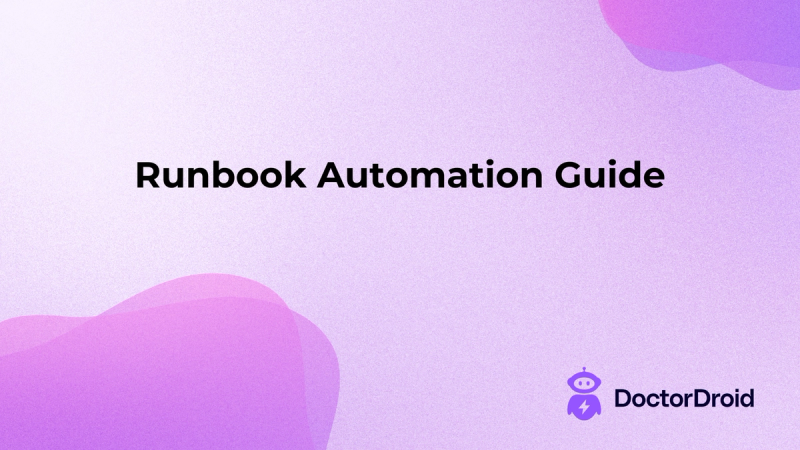 Runbook Automation Guide