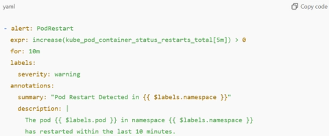 Guide for creating alerts in Prometheus Alert Manager | Engineering Tools