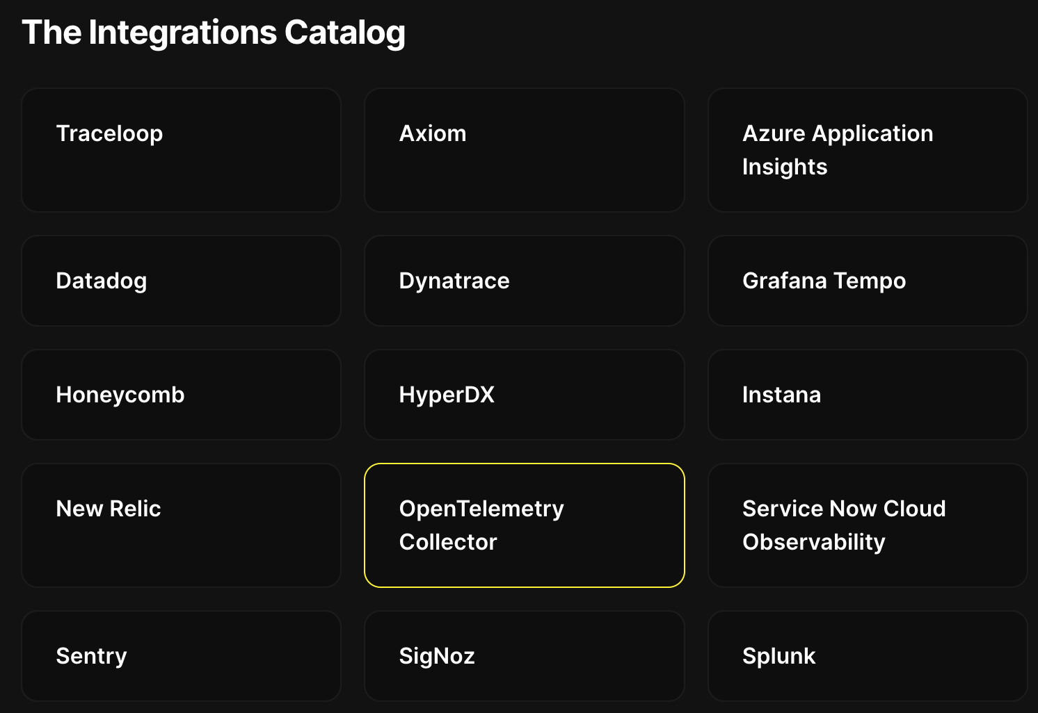 Traceloop OpenLLMetry