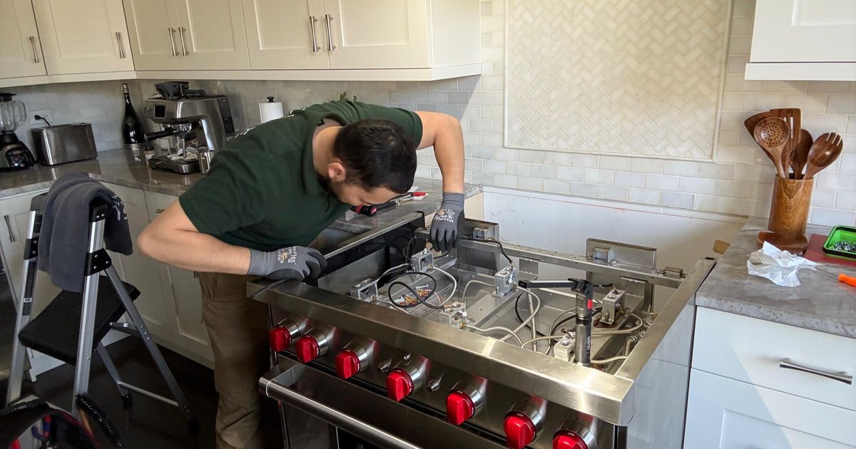 Appliance repair service background